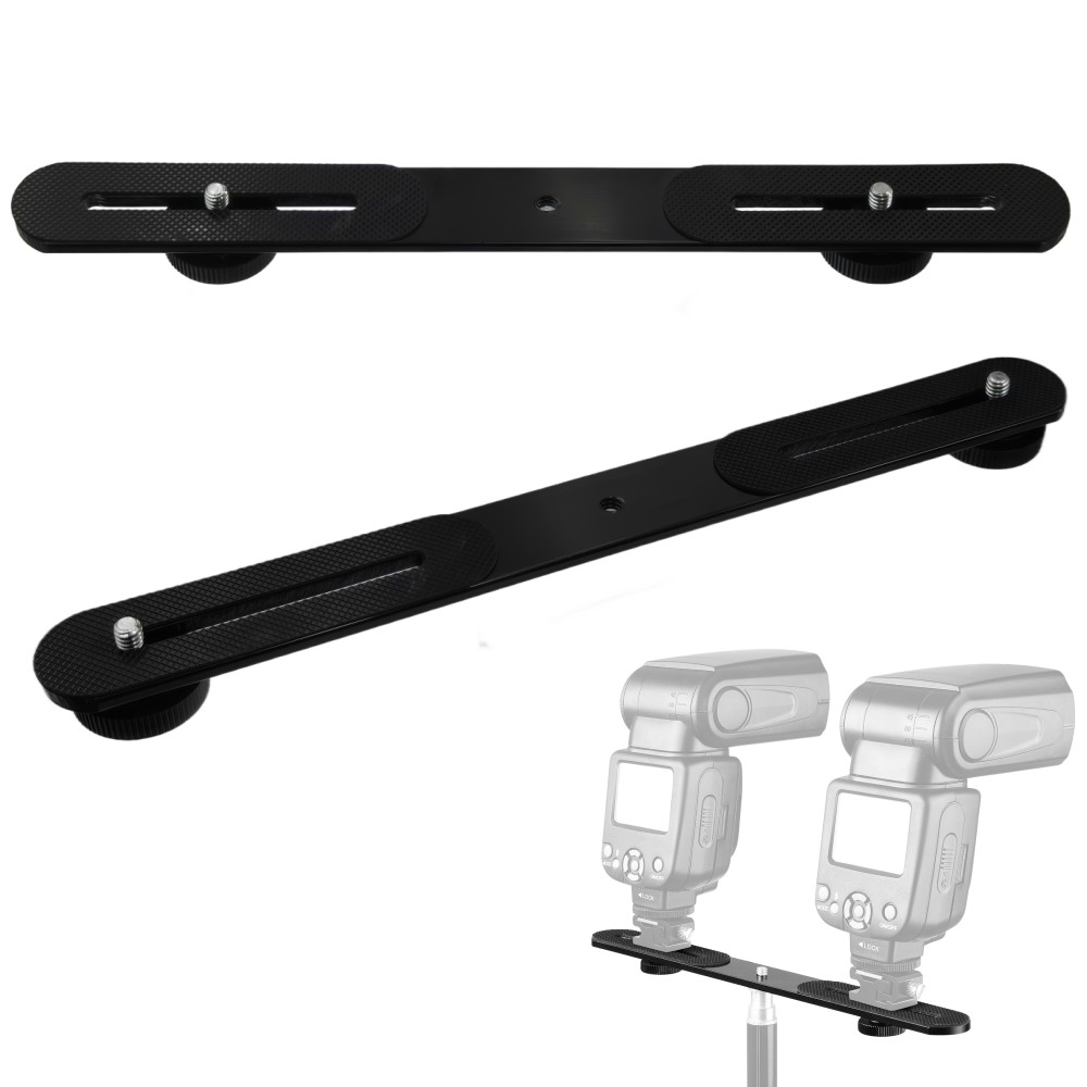 Dual Flash Bracket 1/4'' Screw - Photography Lighting Description review and price