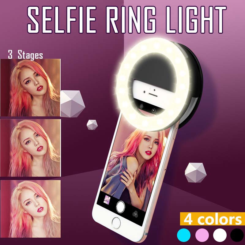 LED Selfie Ring Light 3 Level  - Photography Lighting Description review and price