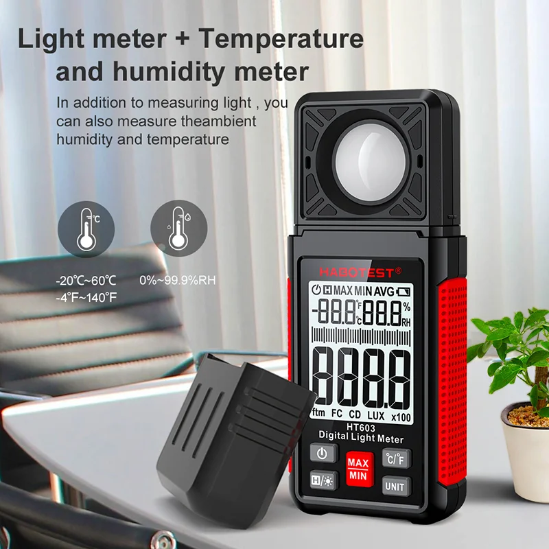 HT603 Digital Lux Meter 0~200, - Photography Lighting Meter review and price