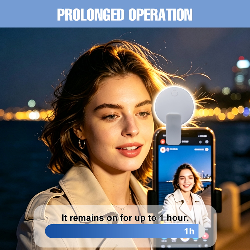 Clip LED Selfie Fill Light 3 B - Photography Lighting Description review and price