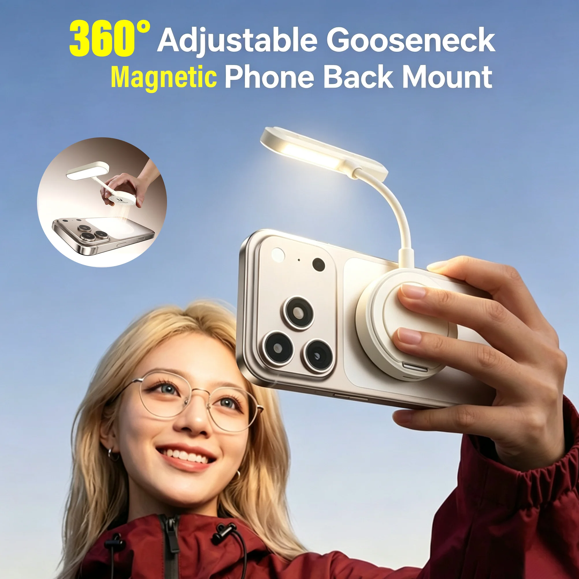 2026 Magnetic Mobile Phone Fil - Photography Mobile Lighting review and price