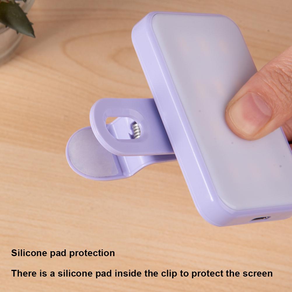 Selfie LED Color Clip Fill Lig - Photography Mobile Lighting review and price
